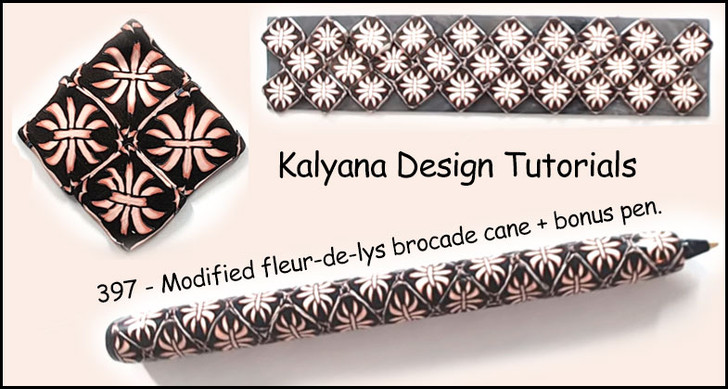 Brocade Cane and Bonus Pen Tutorial