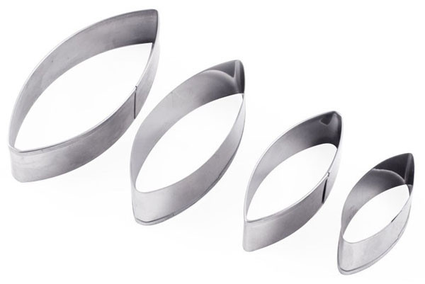 Water Lily Petal Cutter Set 4 pieces