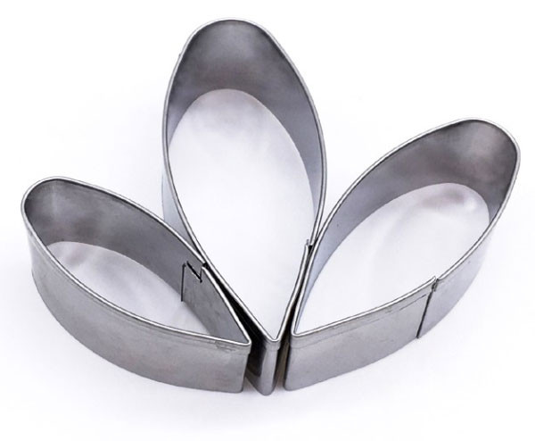 Sunflower Petal Cutter Set 3 pieces