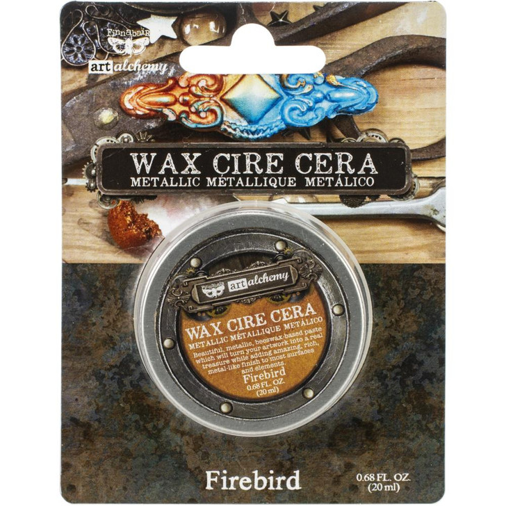 Finnabair Art Alchemy Metallique Wax - Firebird