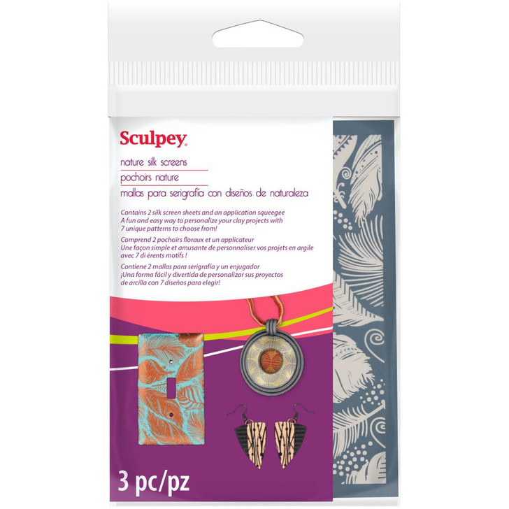 Sculpey Silkscreen Set - Nature