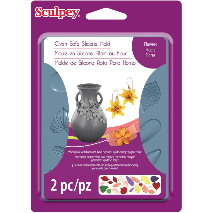 Sculpey Mold - Flowers