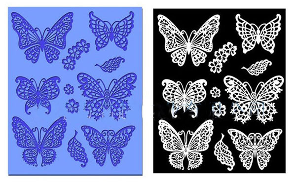 Butterfly Delicate Lace Mold