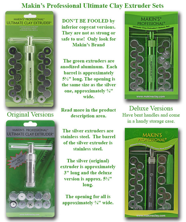 Makin's Professional™ Ultimate Clay Extruders™ Anodized Aluminum 35055