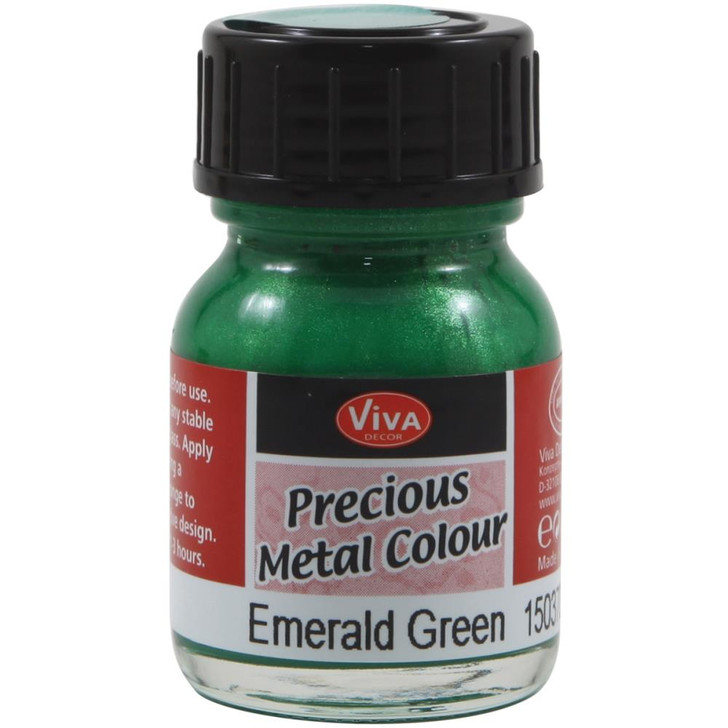 Precious Metal Colour Varnish - Emerald Green