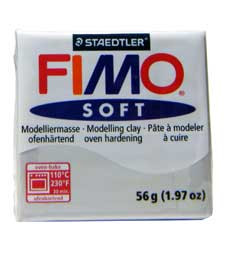 Fimo Soft Polymer Clay - Dolphin Gray