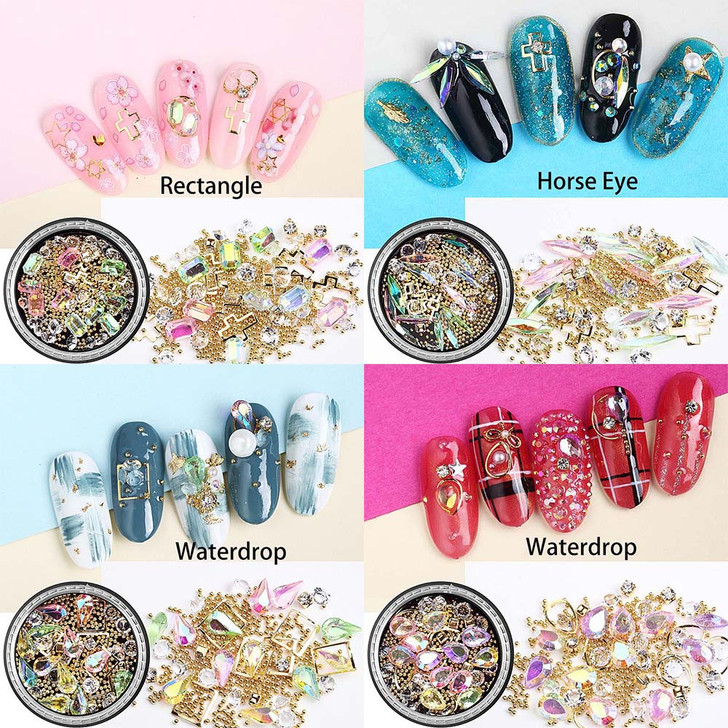 Mixed Steampunk Misc Metal and Crystal Charms