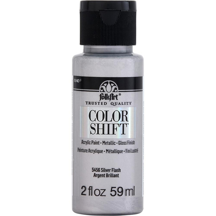 FolkArt Color Shift 2oz Paint - Silver