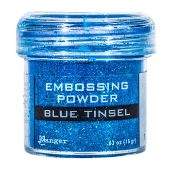 Ranger Blue Tinsel Embossing Powder