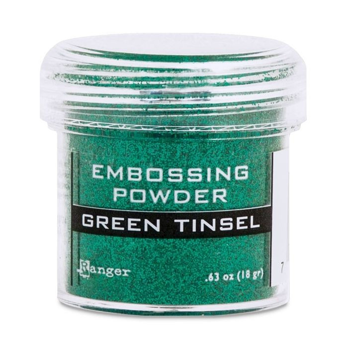 Ranger Green Tinsel Embossing Powder