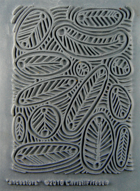 Slightly Blemished Christi Friesen Texture Stamp Ancestors