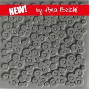 Cernit Texture Plate Contemporary Clovers