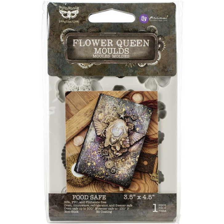 Flower Queen Finnabair Decor Moulds 3.5"X4.5"