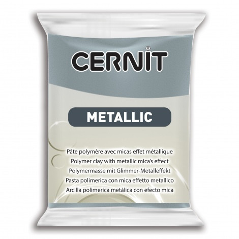 Cernit Metallic Steel