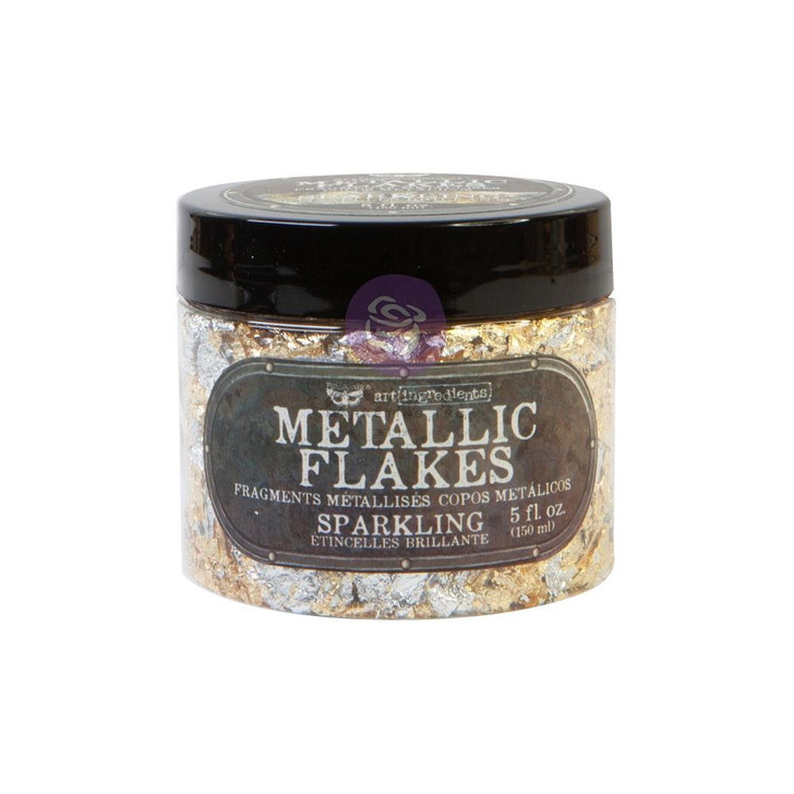 Finnabair Art Ingredients Metallic Flakes - Sparkling