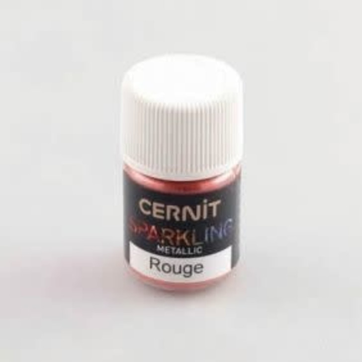 Cernit Sparkling - Metallic Red (Rouge)