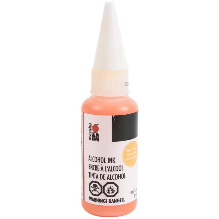 Marabu Alcohol Ink 20ml - Neon Orange