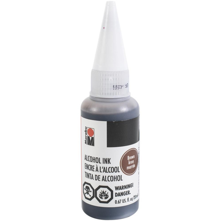 Marabu Alcohol Ink 20ml - Brown