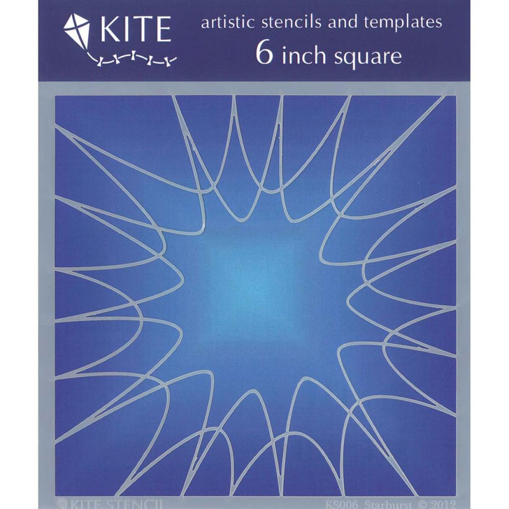 Starburst 6 x 6 Stencil