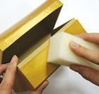 Inka Gold Metal Gloss Paint SAMPLE SIZE