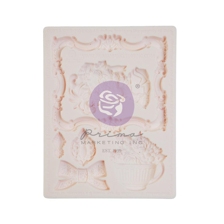 Avec Amour - Prima Marketing Decor Mould 3.5"X4.5"X8mm