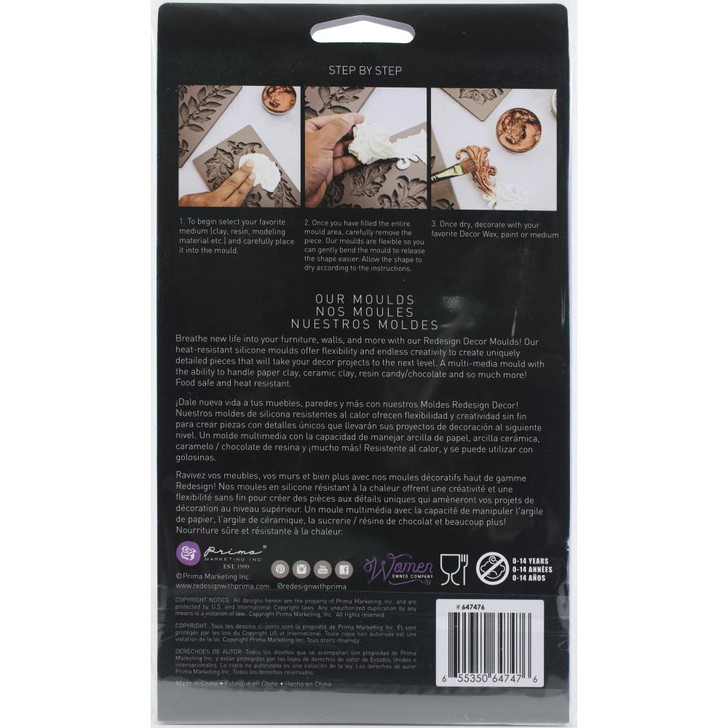 Prima Marketing Re-Design Mould 5" X 8" Aviary