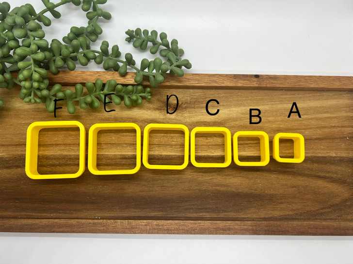 PCP Rounded Corner Square Cutters