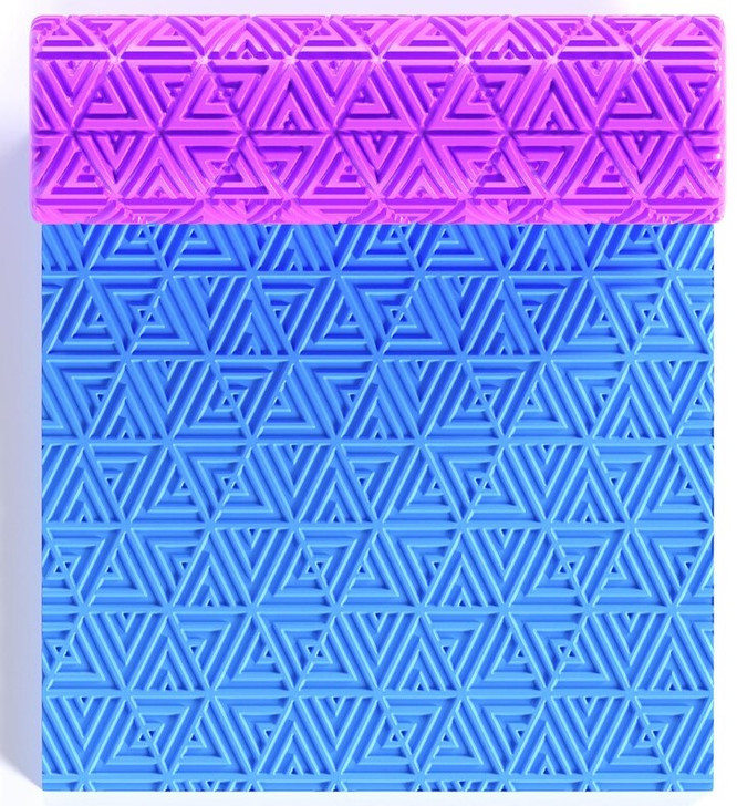 PCP Triangles Anyone Seamless Texture Roller