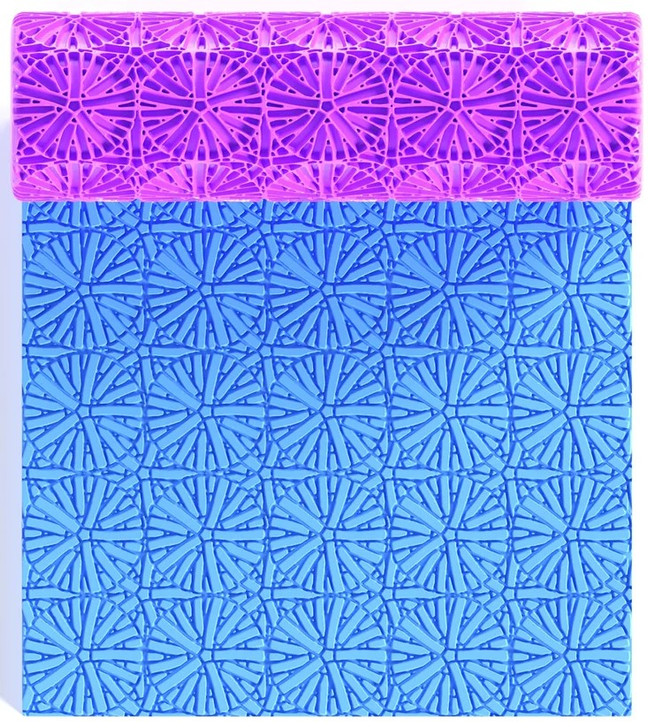 PCP Rattan Circles Seamless Texture Roller