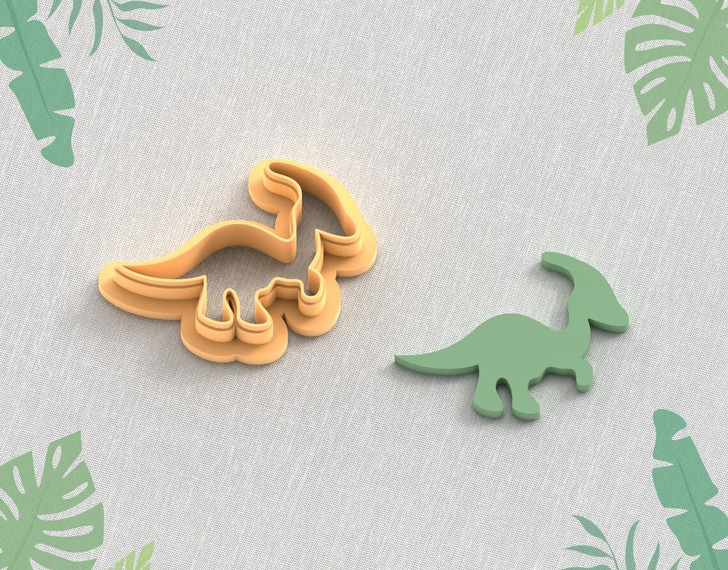 PCP Parasaurolophus Dinosaur Cutters