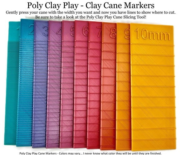 PCP Clay Cane Markers and Slicer