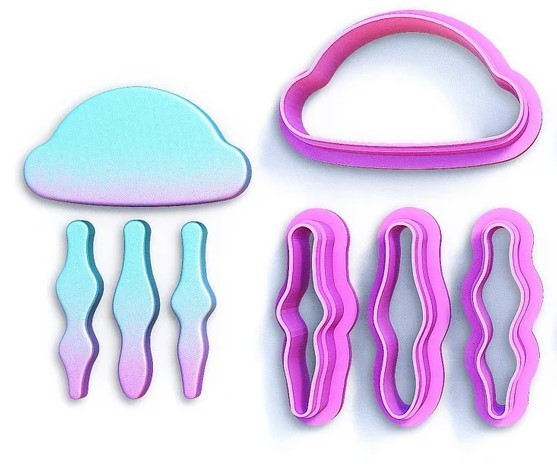 PCP Jellyfish 4pc Cutters