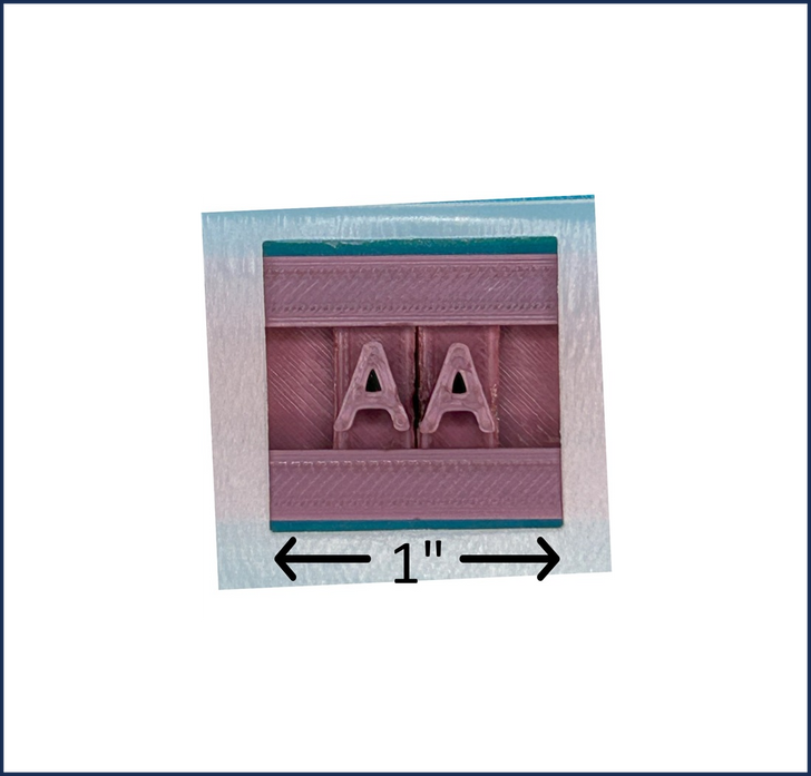 PCP Alphabet Stamps, Guides, BONUS Letters and Box