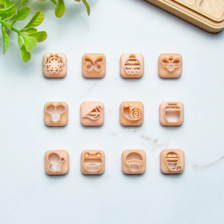 PCP Mini Cutters Set and Storage Box - Spring