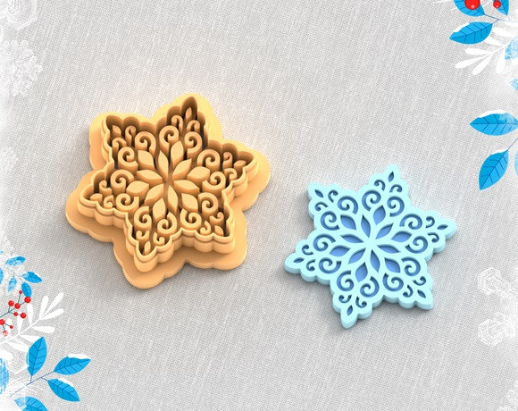 PCP Snowflake Beauty Cutter