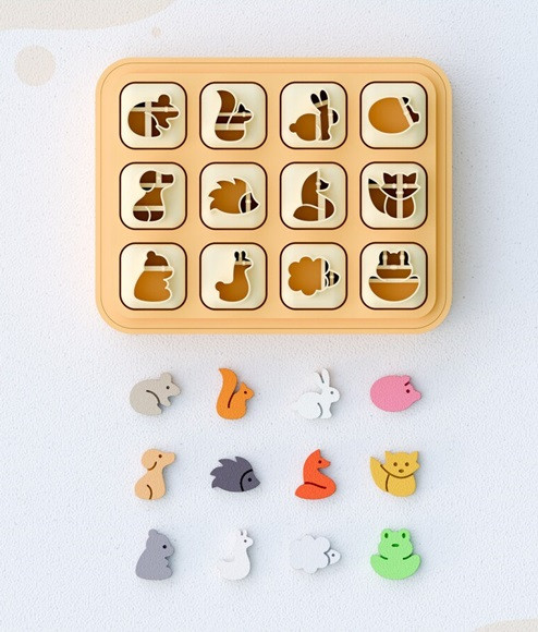 PCP Mini Cutters Set and Storage Box - Cute Critters