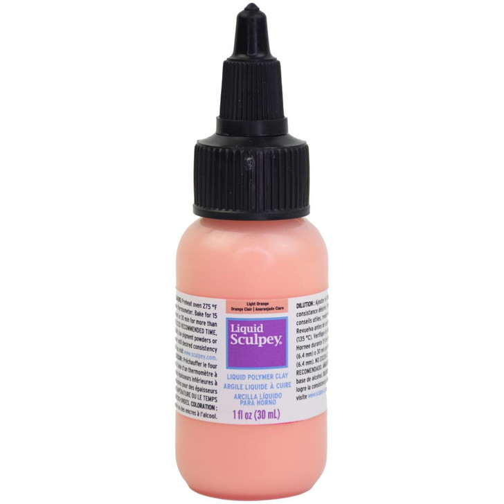 Sculpey® Liquid Bakeable Clay Light Orange 1 oz