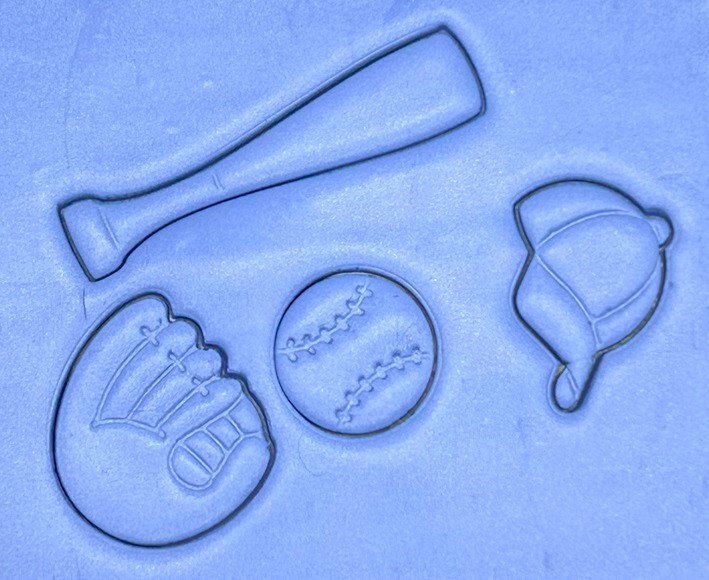 PCP Stampler Baseball Set of 4