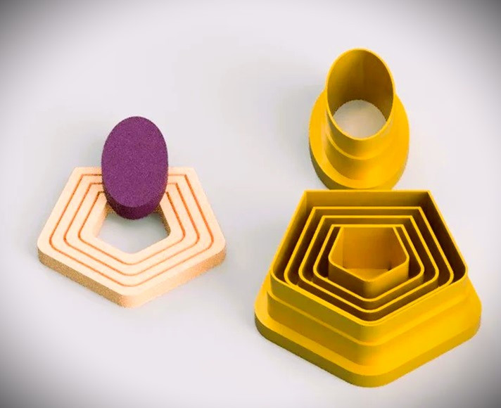 PCP Art Deco Cutters 2 pc. Sets