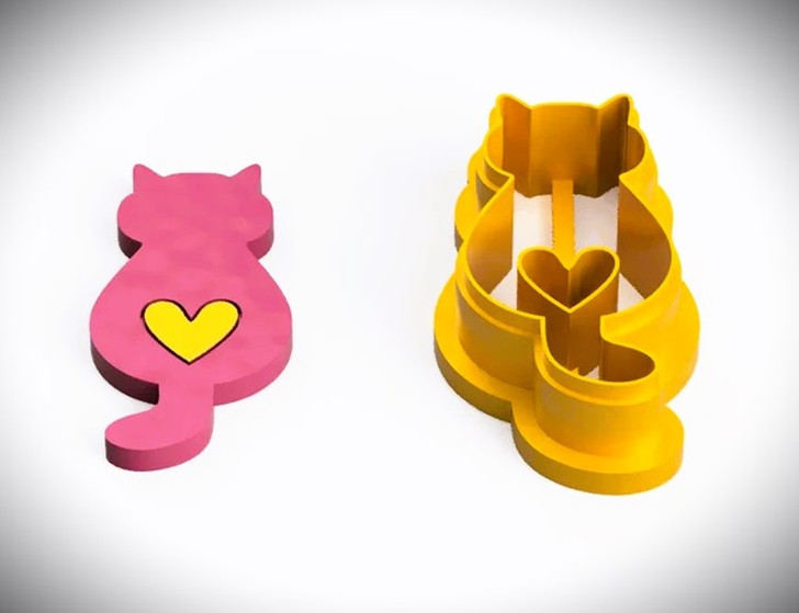 PCP Cat with a Heart Cutters