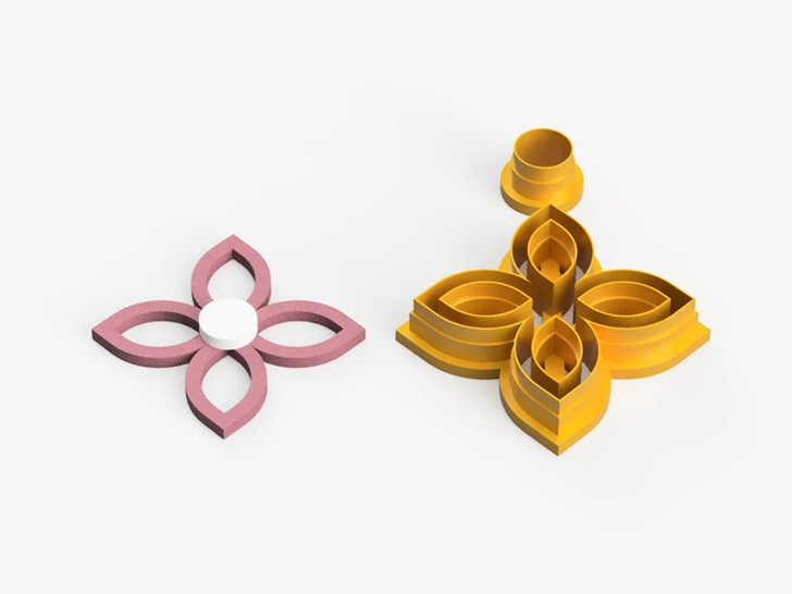 PCP Floral Mandala Cutters 2 pc. Sets