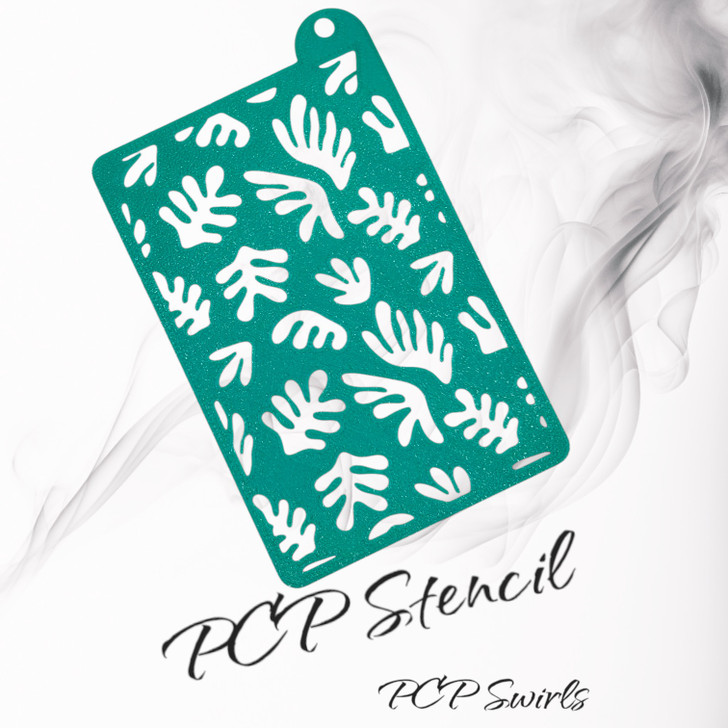PCP Coral Stencil