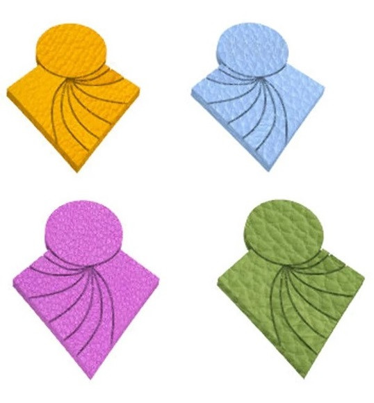 PCP Cleopatra Stamp and Cutter Mirrored Set