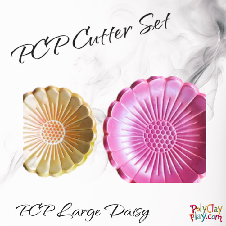 PCP Large Daisy Stamp and Cutter and free tutorial