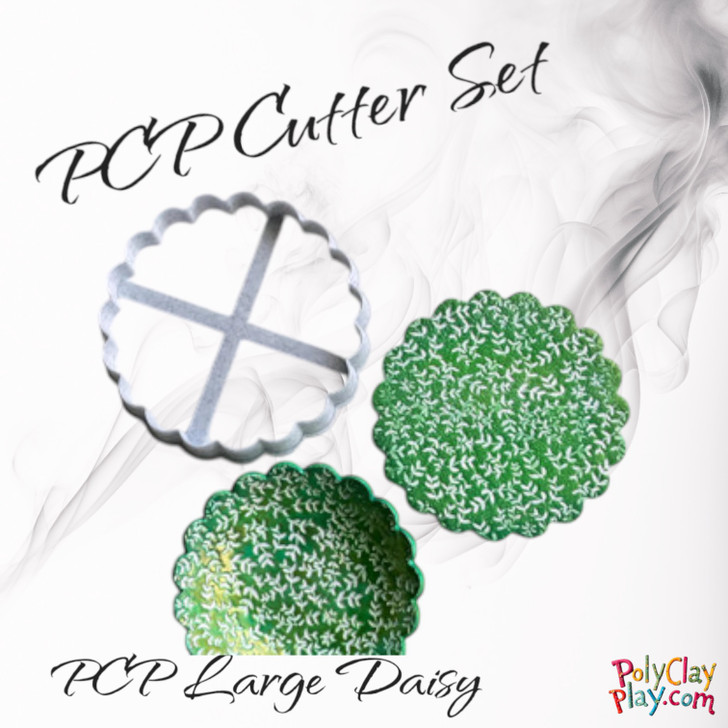 PCP Large Daisy Stamp and Cutter and free tutorial