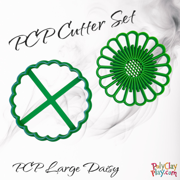PCP Large Daisy Stamp and Cutter and free tutorial