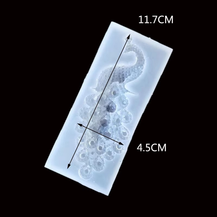 Peacock Silicone Mold