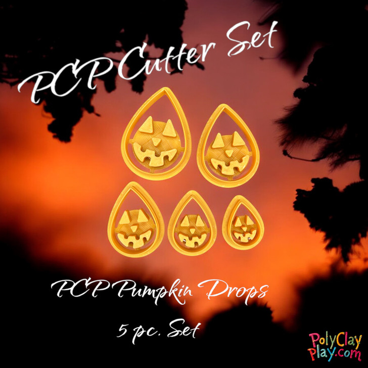 PCP Pumpkin Drops Cutter Set of 5