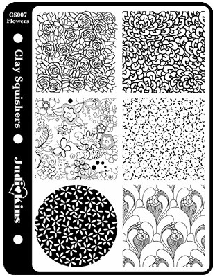 Clay Squisher Stamp - Flowers