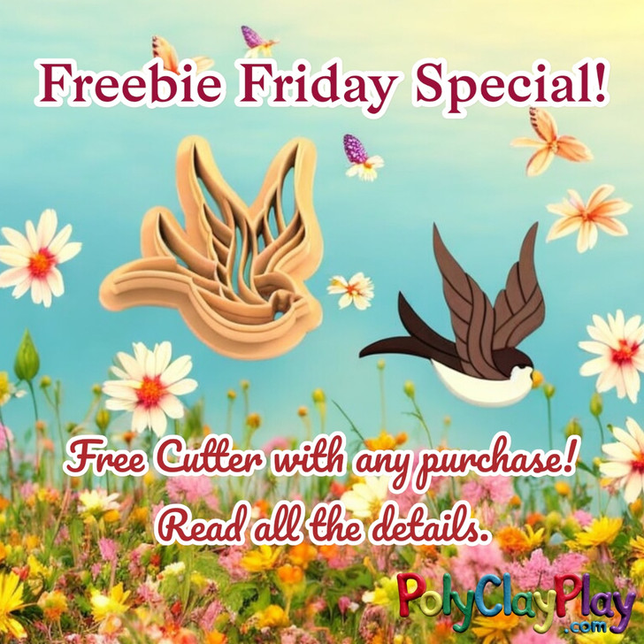 Freebie Friday Special - PCP Spring Sparrow Cutter